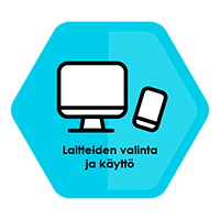 Laitteiden valinta ja k&auml;ytt&ouml;